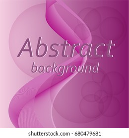 Abstract lines in pink tone