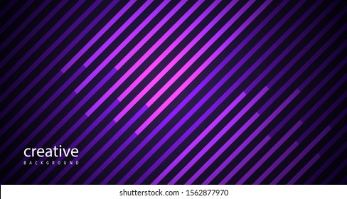 Abstrakte Linien, violetter, beeindruckender Hintergrund