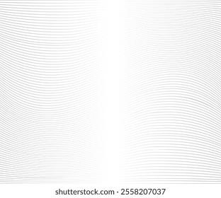 Abstract lines shapes background. Vector illustration .  Wavy line drawing. White Background.