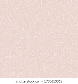 Abstract lines shapes, circular, organic, landscape. Vector repeat pattern. 