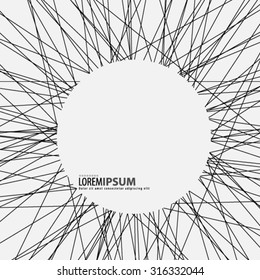 Abstract Lines Simple Background