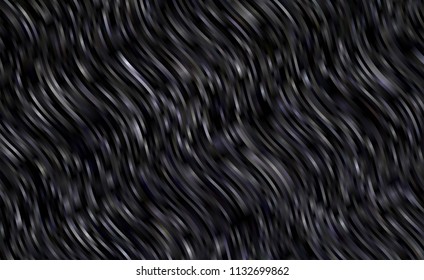 Abstract lines, stripes, curved lines, dark waves, metallic shades