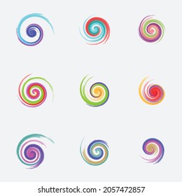 Abstract lines swirl element design.