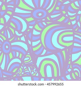 Abstract lines and swirls.
Seamless pattern.