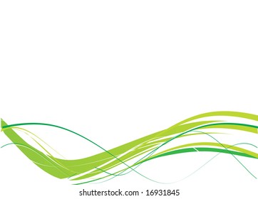Abstract lines. Vector