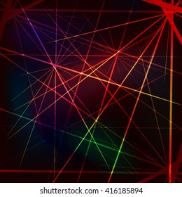 abstract lines vector