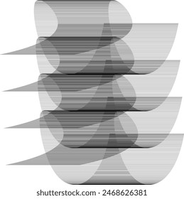 Abstract Lines Vector Art Eps