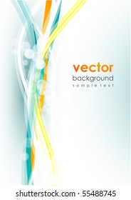 Abstract lines. Vector background