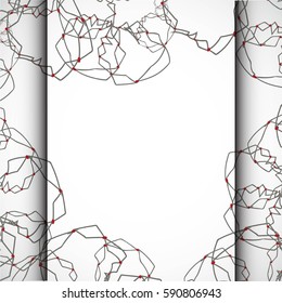 Abstract lines vector background