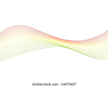 Abstract lines, Vector, background; illustration