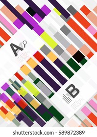 Abstract lines vector geometrical modern background