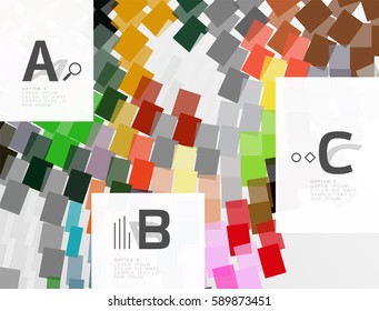 Abstract lines vector geometrical modern background