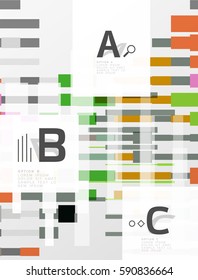 Abstract lines vector geometrical modern background