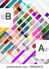 Abstrakte Linien, Vektorgrafik, moderner Hintergrund