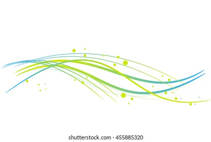 Abstract lines. Vector illustration