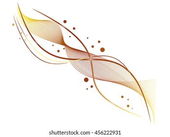 Abstract lines. Vector illustration