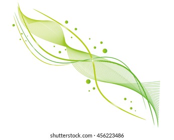 Abstract lines. Vector illustration