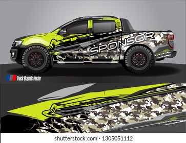 abstract lines vector with modern camouflage design concept  for truck and vehicles graphics vinyl wrap 