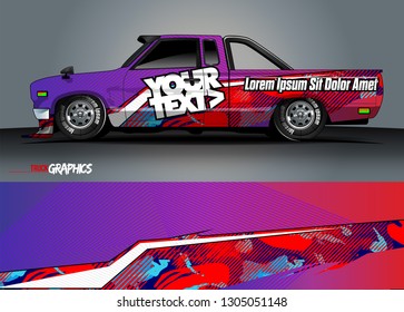 abstract lines vector with modern camouflage design concept  for truck and vehicles graphics vinyl wrap 