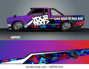abstract lines vector with modern camouflage design concept  for truck and vehicles graphics vinyl wrap 