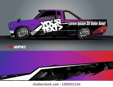 abstract lines vector with modern camouflage design concept  for truck and vehicles graphics vinyl wrap 