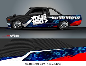 abstract lines vector with modern camouflage design concept  for truck and vehicles graphics vinyl wrap 