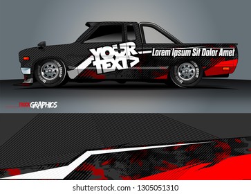 abstract lines vector with modern camouflage design concept  for truck and vehicles graphics vinyl wrap 