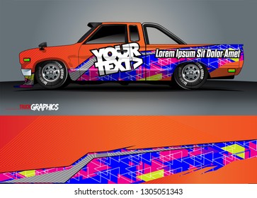 abstract lines vector with modern camouflage design concept  for truck and vehicles graphics vinyl wrap 