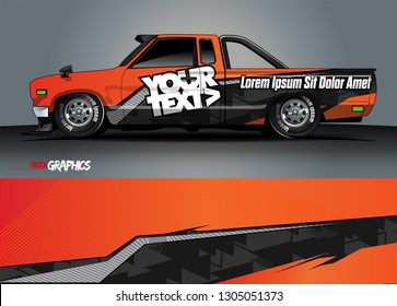 abstract lines vector with modern camouflage design concept  for truck and vehicles graphics vinyl wrap 