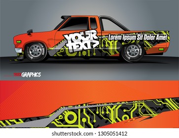 abstract lines vector with modern camouflage design concept  for truck and vehicles graphics vinyl wrap 