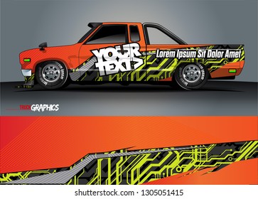 abstract lines vector with modern camouflage design concept  for truck and vehicles graphics vinyl wrap 