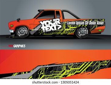 abstract lines vector with modern camouflage design concept  for truck and vehicles graphics vinyl wrap 