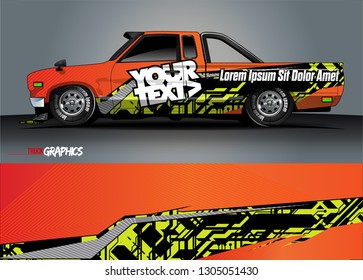 abstract lines vector with modern camouflage design concept  for truck and vehicles graphics vinyl wrap 