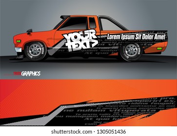 abstract lines vector with modern camouflage design concept  for truck and vehicles graphics vinyl wrap 