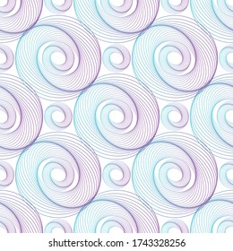 Abstract lines. Vector seamless background. Flyer template.