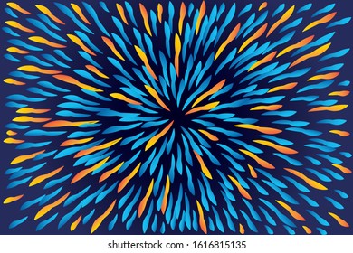 Abstract lines wallpaper. Colorful vector background 
