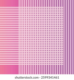 Abstract lines wave poster background vector. Minimalist color cover template with vibrant perspective line wave. Ideal design for banner, flyer, music, ads. social media, cover