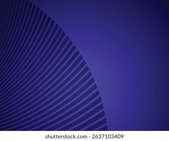 Abstract lines wave poster background vector. Minimalist color cover template with vibrant perspective line wave. Ideal design for banner, flyer, music, ads. social media, cover