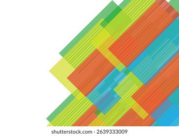 Abstract lines wave poster background vector. Minimalist color cover template with vibrant perspective line wave. Ideal design for banner, flyer, music, ads. social media, cover