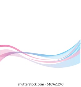 Abstract lines wave square geometric texture. Vector pink and blue banner background for web design wedding card and love.