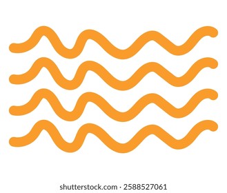 Abstract lines wavy parallel a repetitive artistic pattern