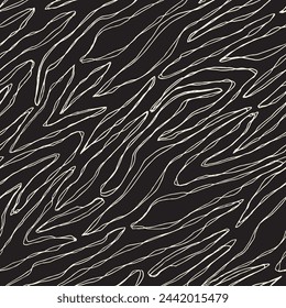 Abstract lines zebra print pattern