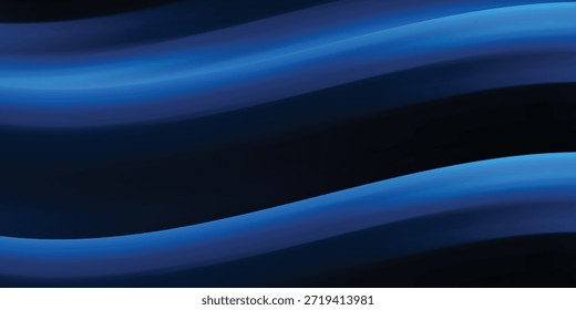 Abstrakte Linien.Neonlinien von Geschwindigkeit und schnellem Wind. Wirkung der Bewegung mit Lichtgeschwindigkeit. Blauer Glüheffekt. Magische glänzende Linie
