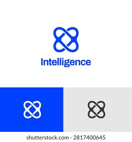 Abstract Linked Shape Technology Design Template