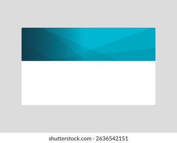 Abstract LinkedIn cover mockup for business networking