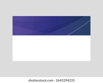 abstract LinkedIn profile banner design template