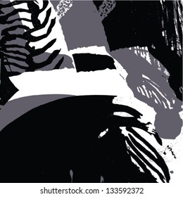 abstract linocut surface background