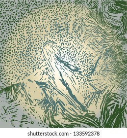 abstract linocut surface background