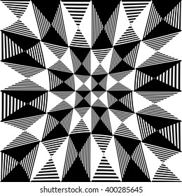 Abstract liny, checkered pattern. Indented background.