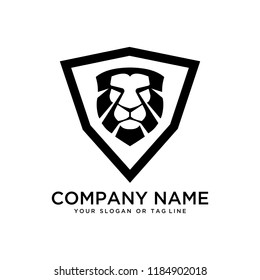 Abstract Lion head logo